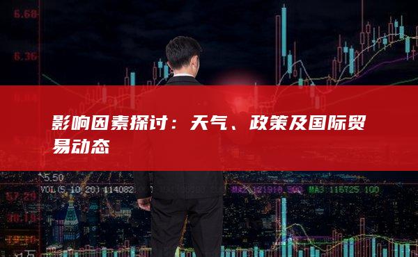 影響因素探討：天氣、政策及國(guó)際貿(mào)易動(dòng)態(tài)
